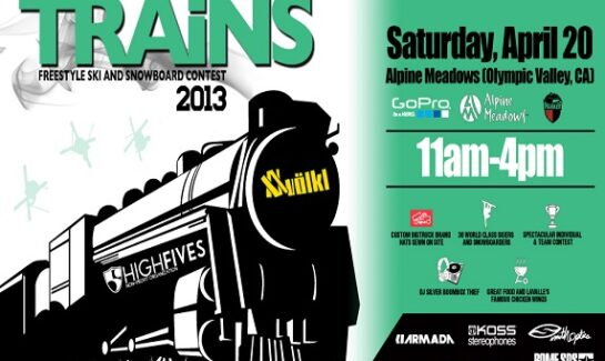 High Fives Trains Event at Alpine Meadows 04/20/2013