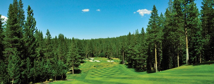 Tahoe Donner Golf Course 18th Hole Tahoe Donner Golf Course 18th Hole