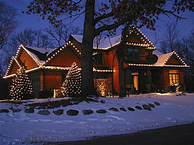 image of decorated home for 10 Reasons to List Your Tahoe Home During the Holidays