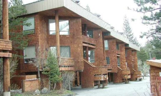 Front view of Squaw Valley Condo