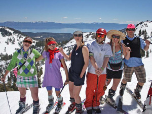 Alpine Meadows Snow Golf Tournament for Top 8 Spring Events in North Lake Tahoe