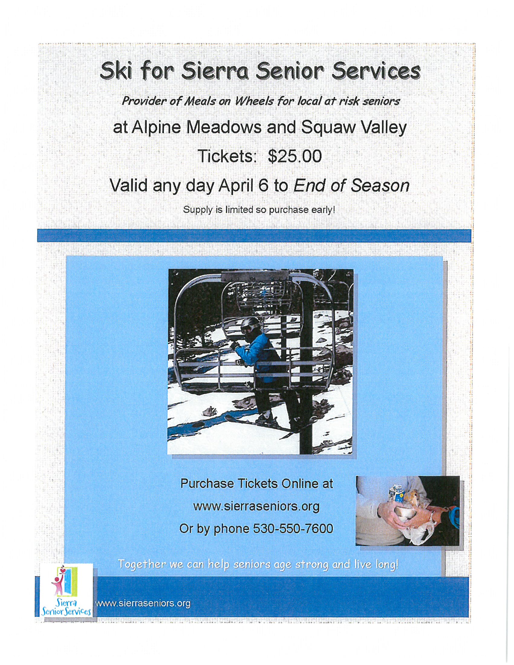$25 Lift Tickets to Squaw Valley and Alpine Meadows