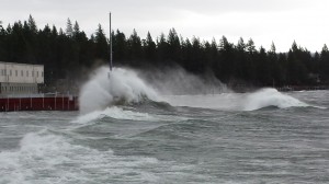 Huge Lake Tahoe Waves