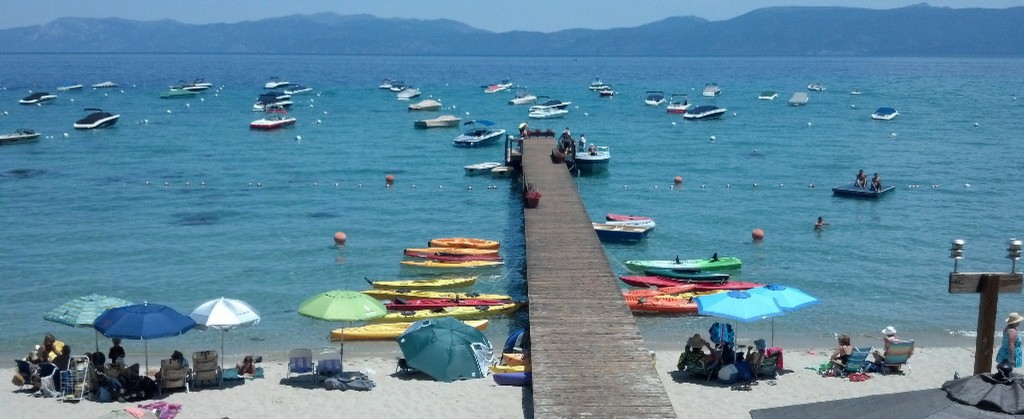 Image of Lake Tahoe pier for West Shore Real Estate page