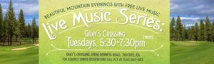 free summer music in Lake Tahoe