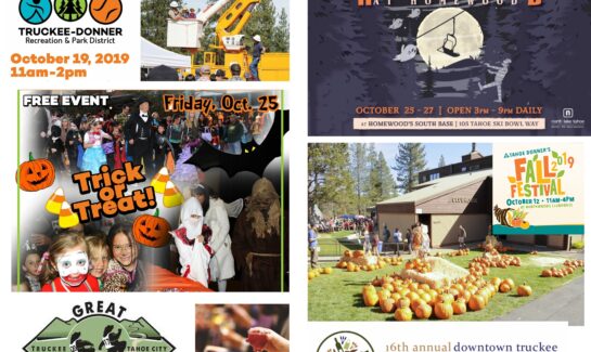 Top fall events in Lake Tahoe