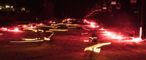 Image of glowstick parade for Glowstick Parade and Carnival