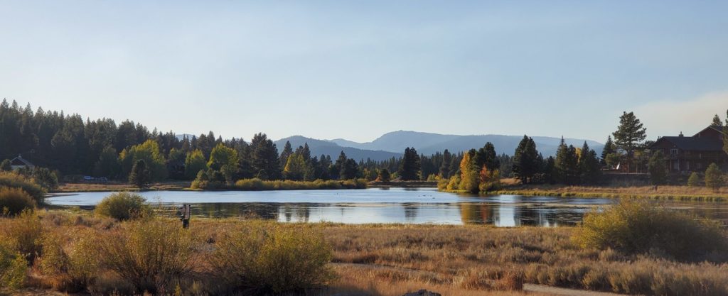 Glenshire Pond in Truckee, CA