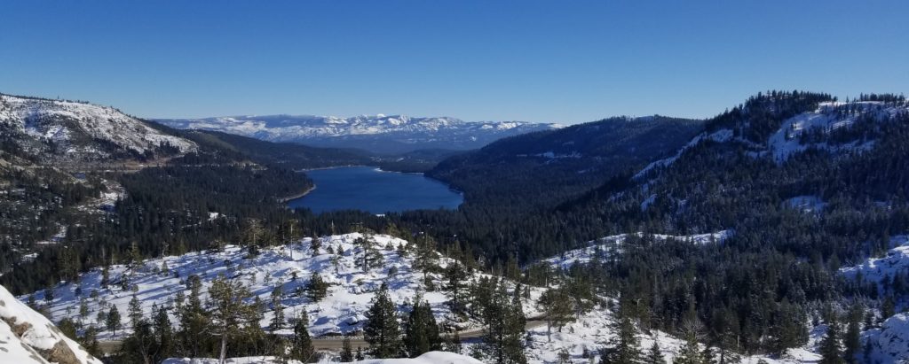 Donner Lake in Winter - Homes for Sale