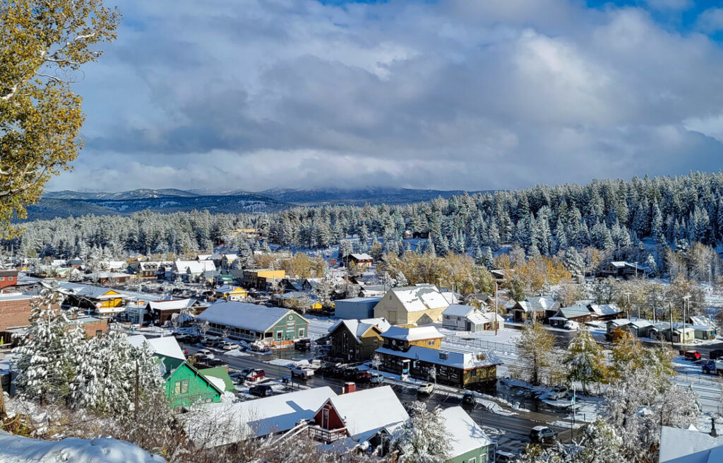 Snow Covered Downtown Truckee, CA Snow Covered Downtown Truckee, CA
